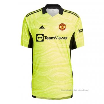 1ª Camiseta Manchester United Portero 2021-2022 1ª Camiseta Manchester United Portero 2021-2022