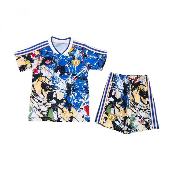 Camiseta Manchester United Special Nino 2025-2026 Azul - Haga un click en la imagen para cerrar