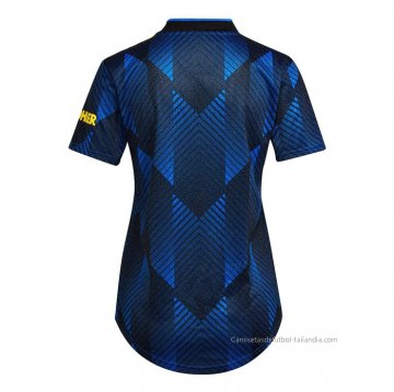3ª Camiseta Manchester United Mujer 2021-2022