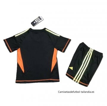 Camiseta Mexico Portero Nino 2024 Negro