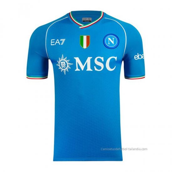 1ª Camiseta Napoli Euro 2023-2024 - Haga un click en la imagen para cerrar