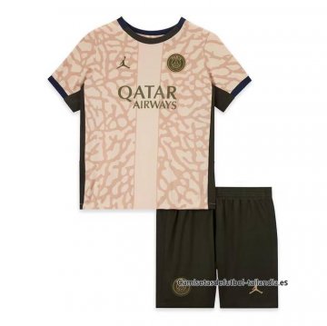 Camiseta Paris Saint-Germain 4ª Nino 2023-2024 Camiseta Paris Saint-Germain 4ª Nino 2023-2024