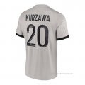 2ª Camiseta Paris Saint-Germain Jugador Kurzawa 2022-2023