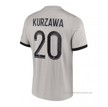 2ª Camiseta Paris Saint-Germain Jugador Kurzawa 2022-2023 2ª Camiseta Paris Saint-Germain Jugador Kurzawa 2022-2023
