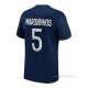 1ª Camiseta Paris Saint-Germain Jugador Marquinhos 2022-2023