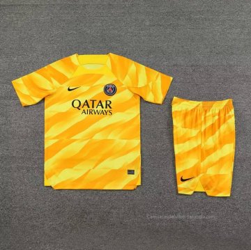 Camiseta Paris Saint-Germain Portero 2023-2024 Amarillo