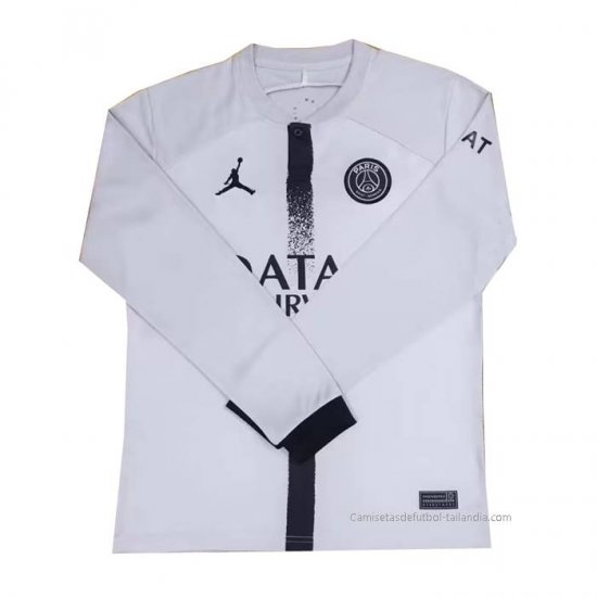 2ª Camiseta Paris Saint-Germain Manga Larga 2022-2023 - Haga un click en la imagen para cerrar