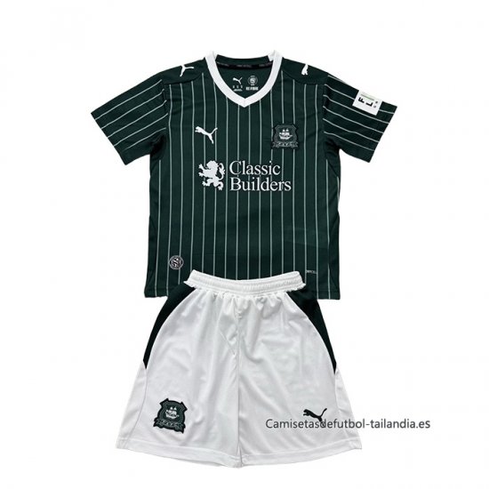 1ª Camiseta Plymouth Argyle Nino 2026-2027 - Haga un click en la imagen para cerrar