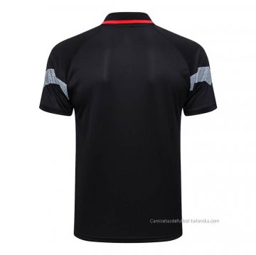 Camiseta Polo del AC Milan 2023-2024 Negro