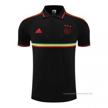 Camiseta Polo del Ajax 2022-2023 Negro Camiseta Polo del Ajax 2022-2023 Negro