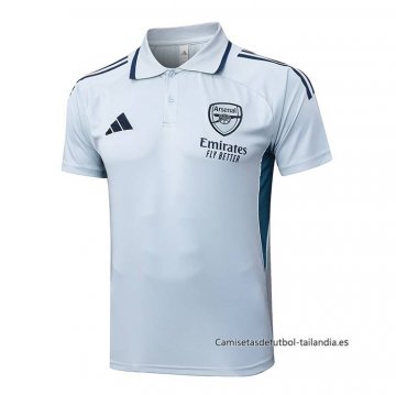 Camiseta Polo del Arsenal 2025-2026 Gris Camiseta Polo del Arsenal 2025-2026 Gris