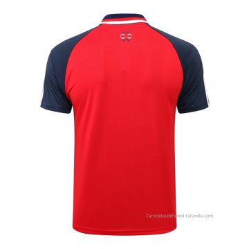 Camiseta Polo del Bayern Munich 2021-2022 Rojo