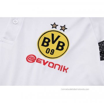 Camiseta Polo del Borussia Dortmund 2023-2024 Blanco