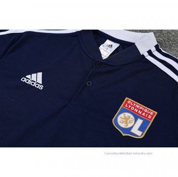Camiseta Polo del Lyon 2022-2023 Azul