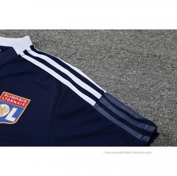 Camiseta Polo del Lyon 2022-2023 Azul