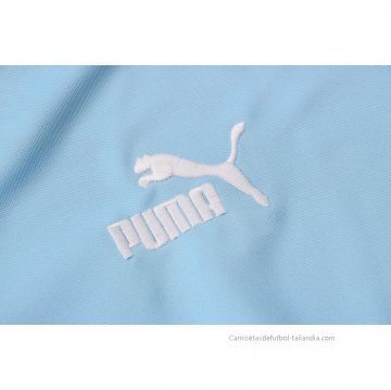Camiseta Polo del Manchester City 2021-2022 Azul