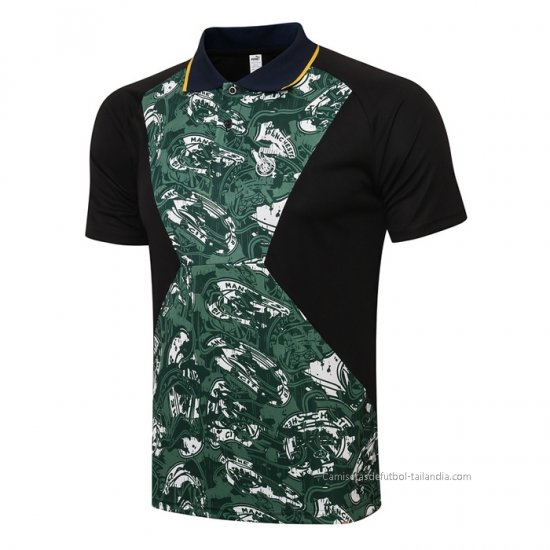 Camiseta Polo del Manchester City 2021-2022 Verde - Haga un click en la imagen para cerrar