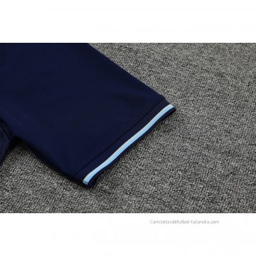 Camiseta Polo del Manchester City 2022-2023 Azul Marino