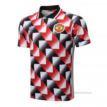 Camiseta Polo del Manchester United 2022-2023 Negro y Rojo Camiseta Polo del Manchester United 2022-2023 Negro y Rojo