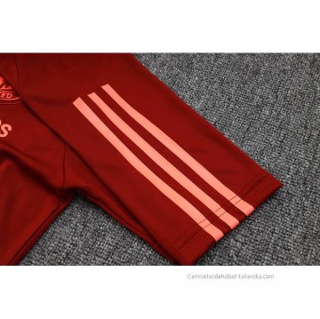 Camiseta Polo del Manchester United 2023-2024 Rojo