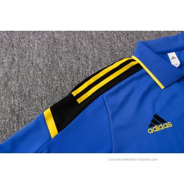 Camiseta Polo del Manchester United 2021-2022 Azul