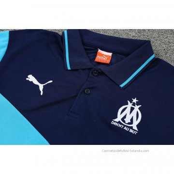 Camiseta Polo del Olympique Marsella 2022-2023 Azul Marino