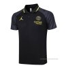 Camiseta Polo del Paris Saint-Germain Jordan 2023-2024 Negro
