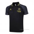 Camiseta Polo del Paris Saint-Germain Jordan 2023-2024 Negro