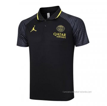Camiseta Polo del Paris Saint-Germain Jordan 2023-2024 Negro Camiseta Polo del Paris Saint-Germain Jordan 2023-2024 Negro
