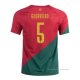 1ª Camiseta Portugal Jugador Guerreiro 2022