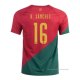 1ª Camiseta Portugal Jugador R.Sanches 2022