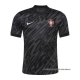 Camiseta Portugal Portero 2024 Negro
