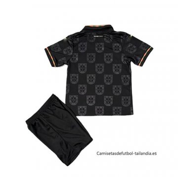 Camiseta Portugal Special Nino 2025 Negro