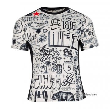 Camiseta Pre Partido del America 2024 Blanco Camiseta Pre Partido del America 2024 Blanco