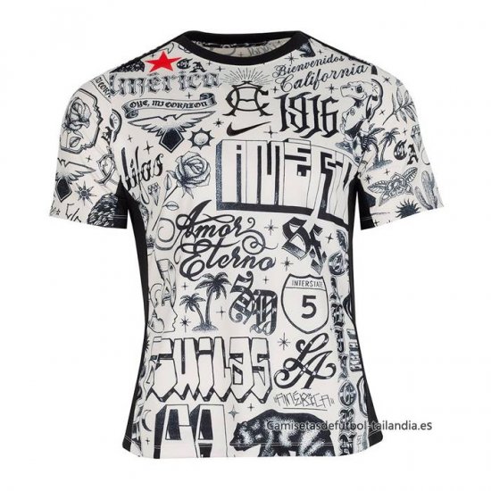 Camiseta Pre Partido del America 2024 Blanco - Haga un click en la imagen para cerrar
