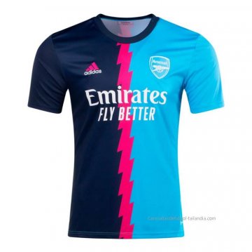 Camiseta Pre Partido del Arsenal 2023 Azul Camiseta Pre Partido del Arsenal 2023 Azul