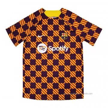 Camiseta Pre Partido del Barcelona 2022 Amarillo Camiseta Pre Partido del Barcelona 2022 Amarillo