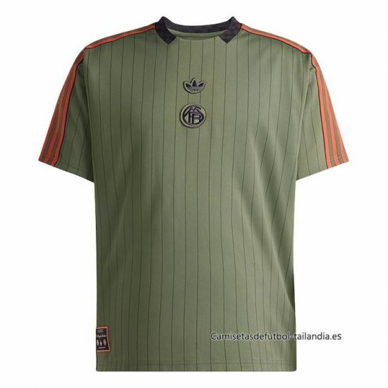 Camiseta Pre Partido del Bayern Munich 2025-2026 Verde - Haga un click en la imagen para cerrar