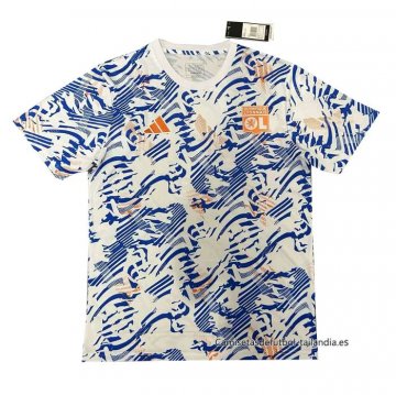Camiseta Pre Partido del Lyon 2024 Azul Camiseta Pre Partido del Lyon 2024 Azul