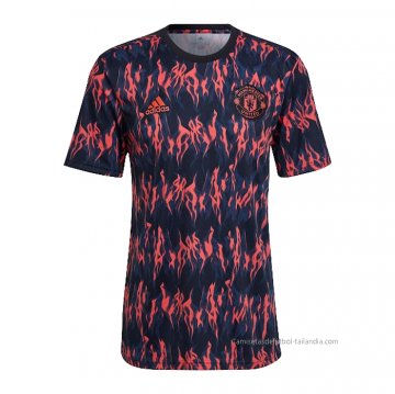 Camiseta Pre Partido del Manchester United 2022 Camiseta Pre Partido del Manchester United 2022