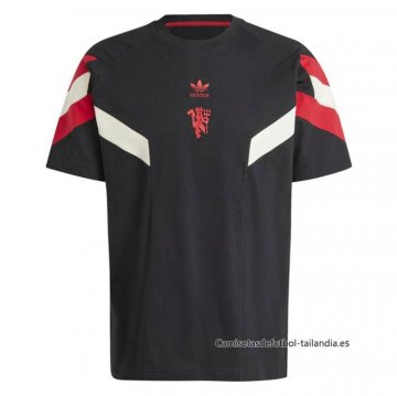 Camiseta Pre Partido del Manchester United 2024 Negro Camiseta Pre Partido del Manchester United 2024 Negro