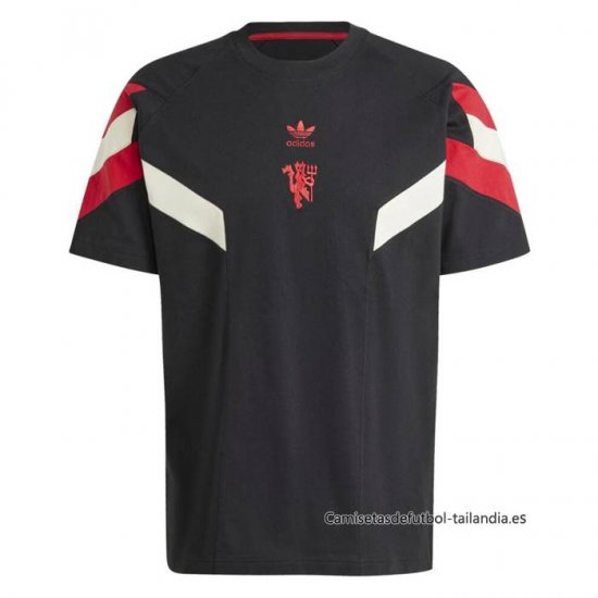 Camiseta Pre Partido del Manchester United 2024 Negro - Haga un click en la imagen para cerrar