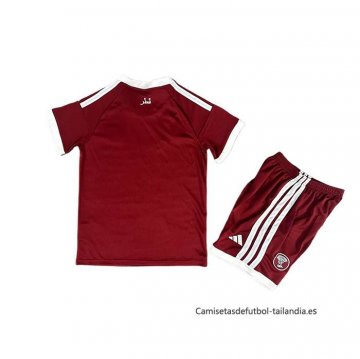 1ª Camiseta Qatar Nino 2026