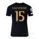 3ª Camiseta Real Madrid Jugador Valverde 2023-2024