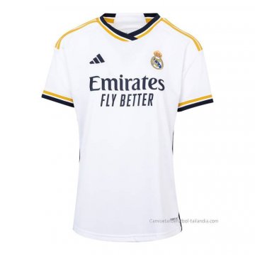 1ª Camiseta Real Madrid Mujer 2023-2024 1ª Camiseta Real Madrid Mujer 2023-2024