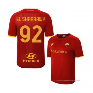 1ª Camiseta Roma Jugador El Shaarawy 2021-2022 1ª Camiseta Roma Jugador El Shaarawy 2021-2022