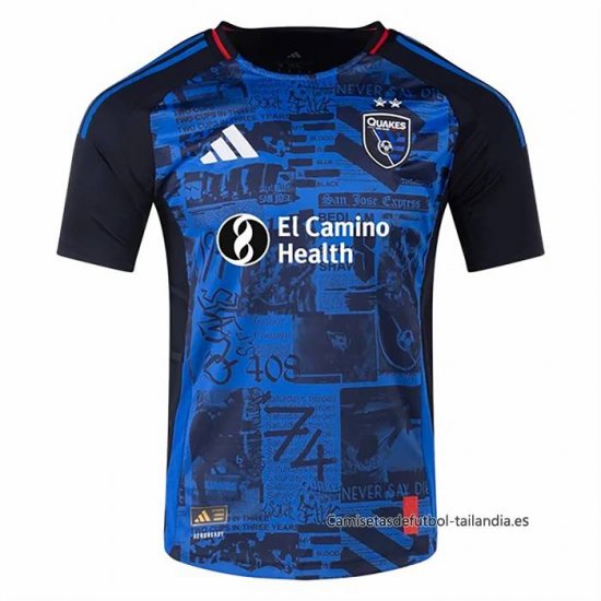 1ª Camiseta San Jose Earthquakes Authentic 2025 - Haga un click en la imagen para cerrar
