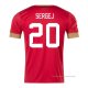 1ª Camiseta Serbia Jugador Sergej 2022