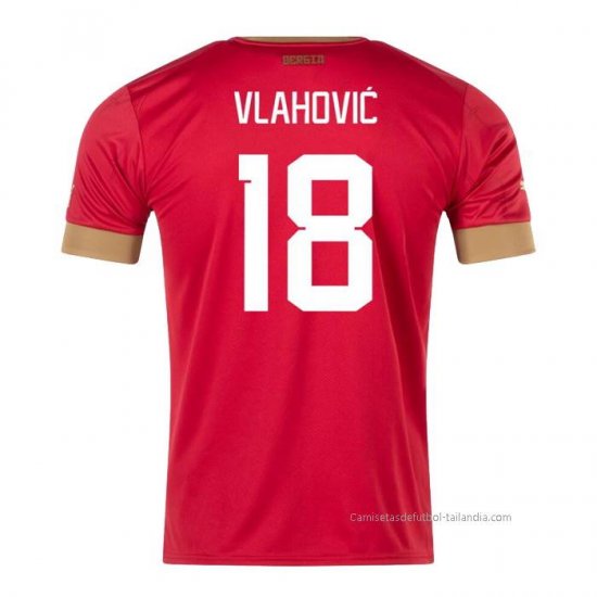 1ª Camiseta Serbia Jugador Vlahovic 2022 - Haga un click en la imagen para cerrar