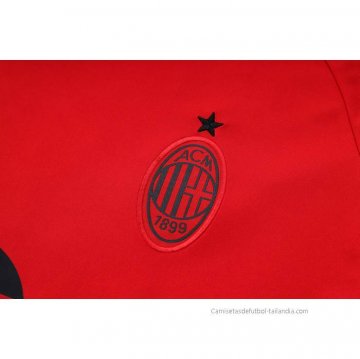 Camiseta de Entrenamiento AC Milan 2022-2023 Rojo